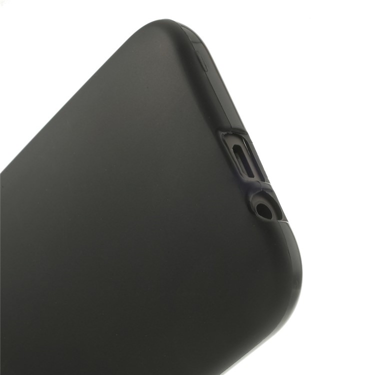 Black Double-sided Matte TPU Case Accessory for HTC One M8 (Glossy Edges)-4