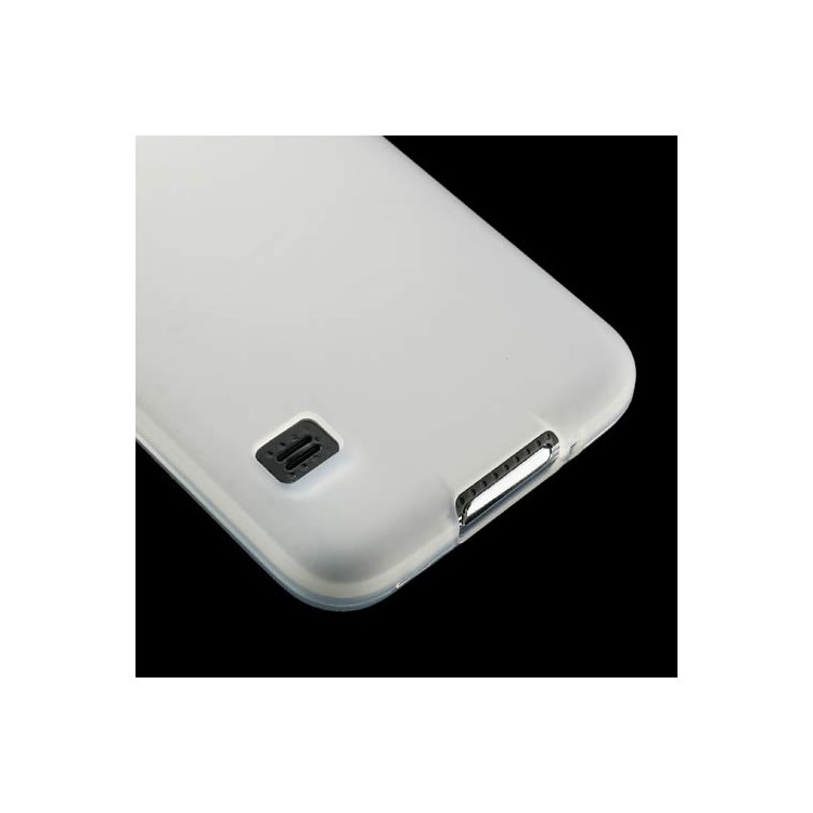 White Double-sided Frosted TPU Skin Case for Samsung Galaxy S5 G900 G900A G900T-4