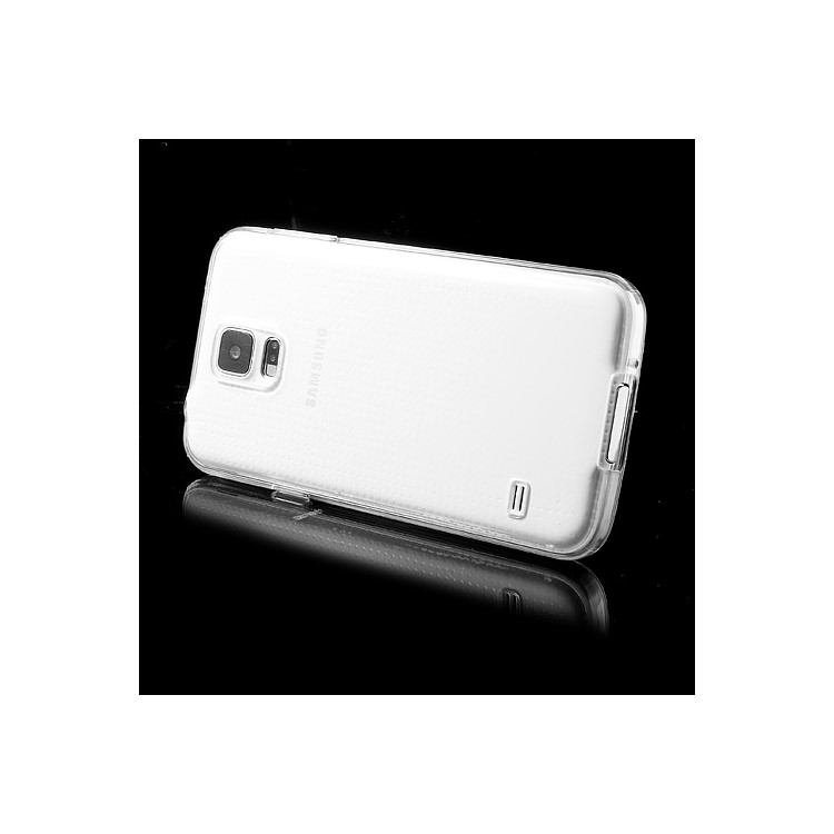 Ultrathin 0.5mm TPU Skin Case for Samsung Galaxy S5 G900K G900A G900P - Transparent-4