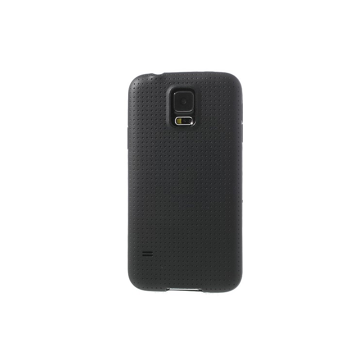 Black Dream Mesh TPU Skin Case for Samsung Galaxy S5 G900-2