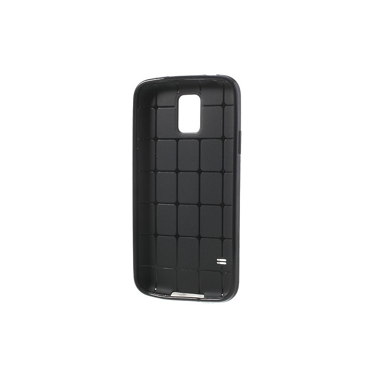 Black Dream Mesh TPU Skin Case for Samsung Galaxy S5 G900-3