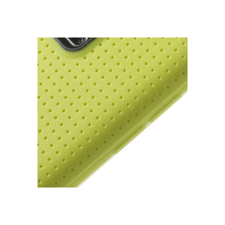 Yellow Dream Mesh TPU Shell for Samsung Galaxy S5 G900-4