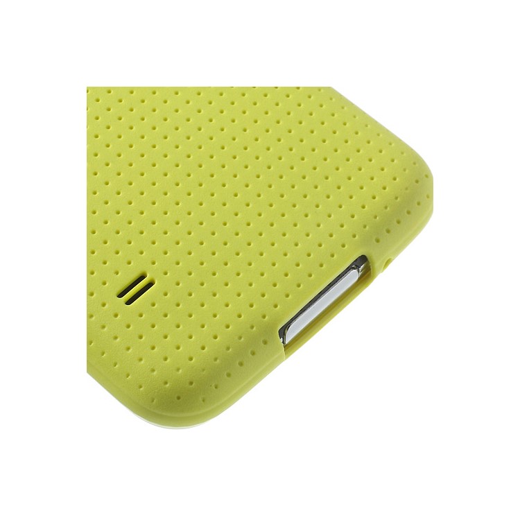 Yellow Dream Mesh TPU Shell for Samsung Galaxy S5 G900-5