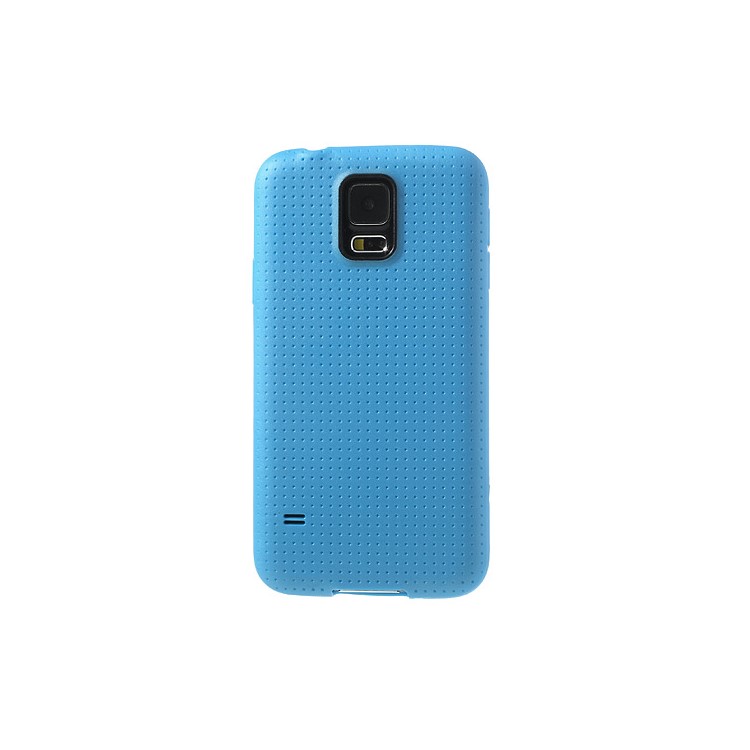 Dark Blue Dream Mesh TPU Gel Cover for Samsung Galaxy S5 G900-2
