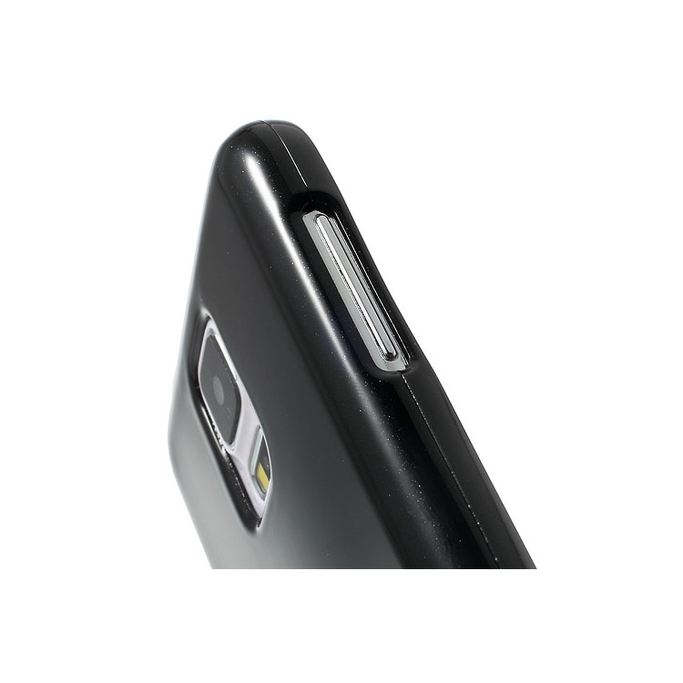 Black Mercury Shimmering Powder TPU Case for Samsung Galaxy S5 G900-7