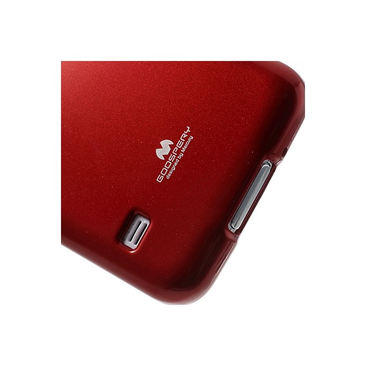 Red Mercury Shimmering Powder TPU Shell Case for Samsung Galaxy S5 G900-5