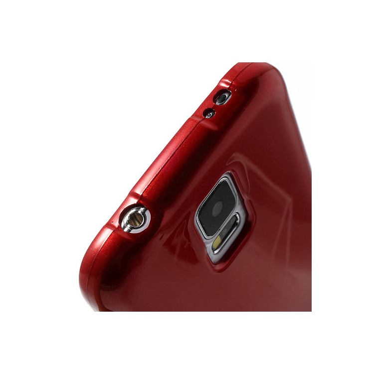 Red Mercury Shimmering Powder TPU Shell Case for Samsung Galaxy S5 G900-7