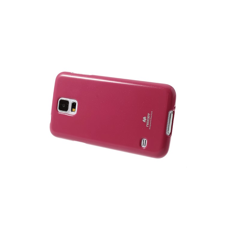 Rose Mercury Shimmering Powder TPU Shell for Samsung Galaxy S5 G900-3