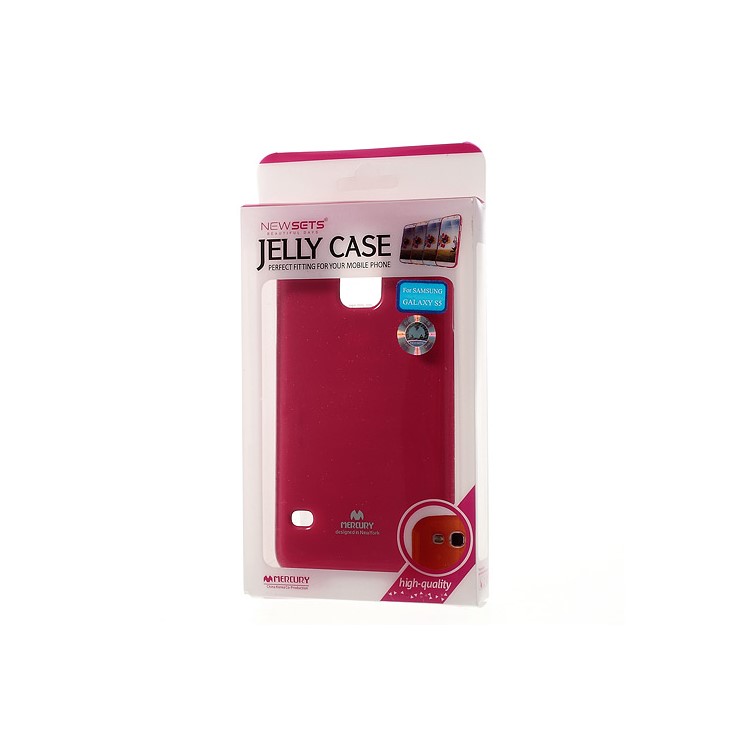 Rose Mercury Shimmering Powder TPU Shell for Samsung Galaxy S5 G900-7