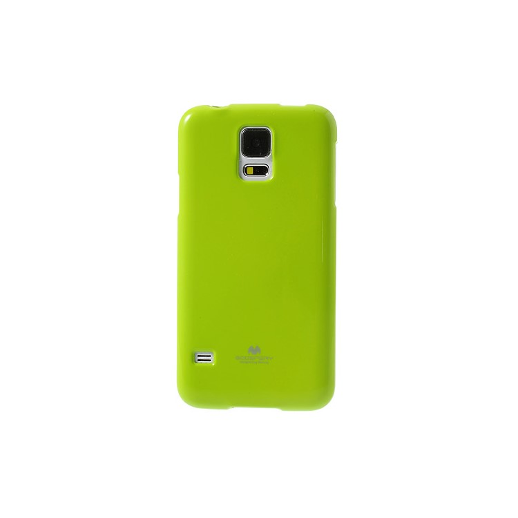 Green Mercury Shimmering Powder TPU Gel Cover for Samsung Galaxy S5 G900-2