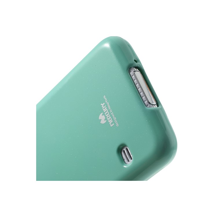 Cyan Mercury Shimmering Powder TPU Shell Cover for Samsung Galaxy S5 G900-6
