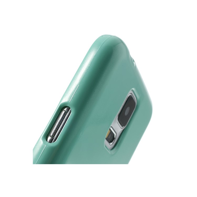 Cyan Mercury Shimmering Powder TPU Shell Cover for Samsung Galaxy S5 G900-7