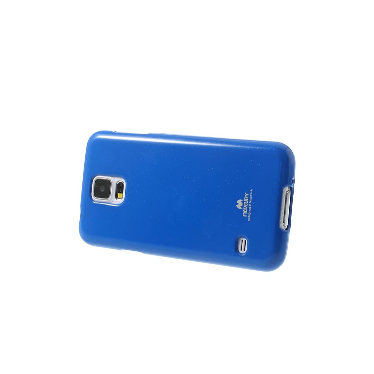 Dark Blue Mercury Shimmering Powder TPU Back Case for Samsung Galaxy S5 G900-3