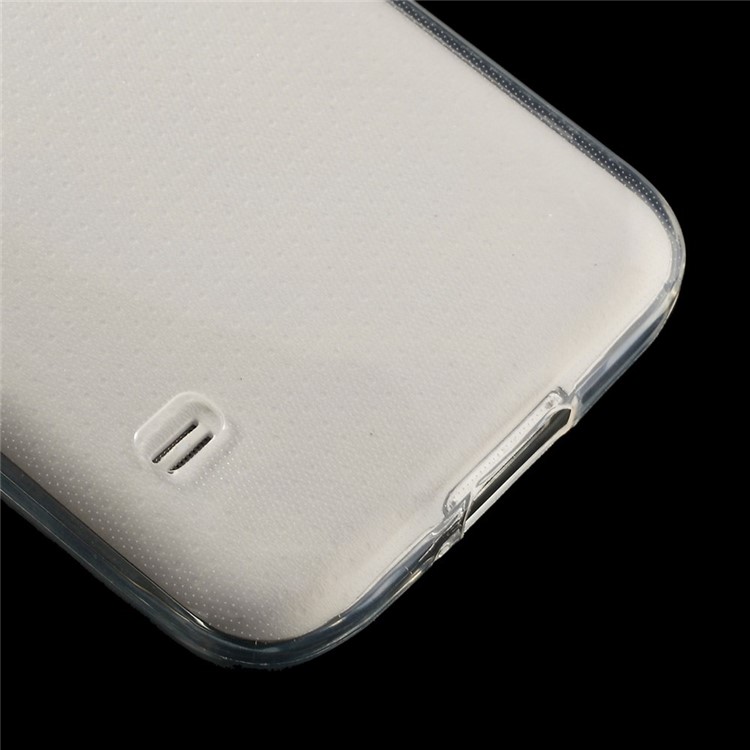 Transparent Ultrathin 0.6mm Soft TPU Gel Case for Samsung Galaxy S5 G900-7