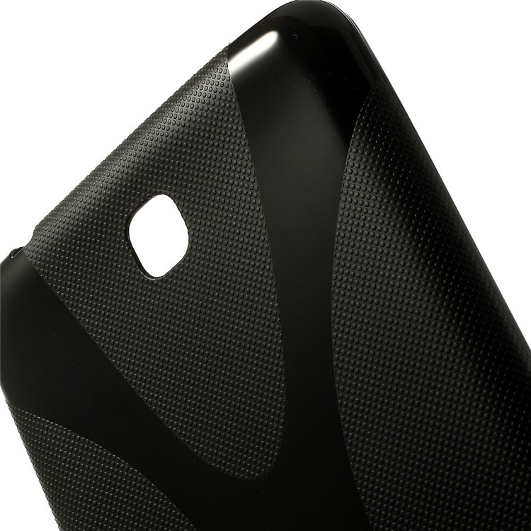 Black X Shape TPU Tablet Case for Samsung Galaxy Tab 4 7.0 T230 T231 T235-5