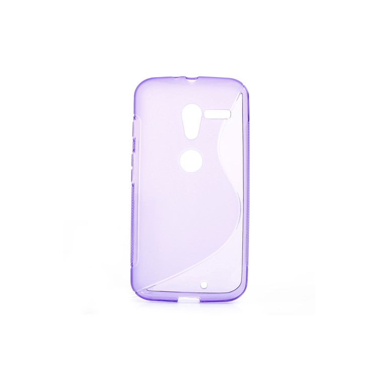 Purple S-Curve TPU Case for Motorola Moto X XT1060 XT1058 XT1055 XT1056-1