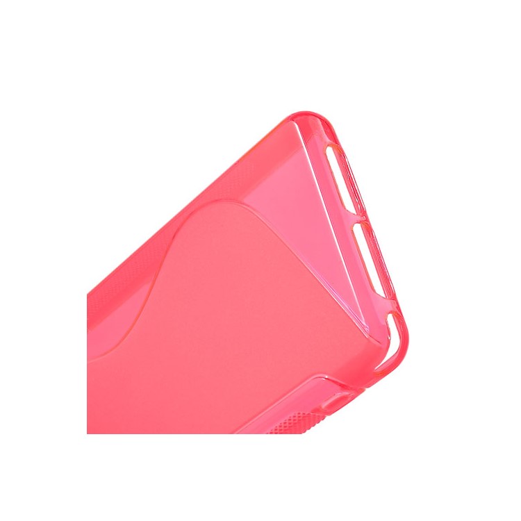 Rose S-Line Wave Gel Cover for Sony Xperia Z1 Mini Compact D5503-4