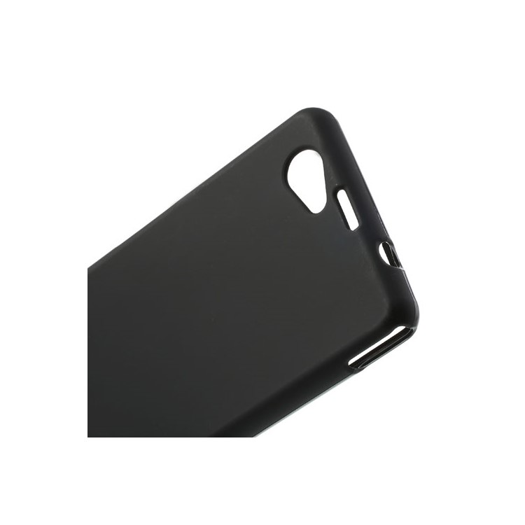 Black Matte TPU Gel Case for Sony Xperia Z1 Mini Compact D5503-5