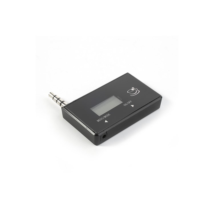 3.5mm Wireless Car FM radio Transmitter + Hands-free for iPhone iPod Samsung Sony etc - Black-2