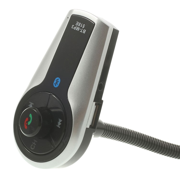 Bluetooth FM Transmitter Hands-free MP3 Player Car Kit w/ Remote Controllers-5