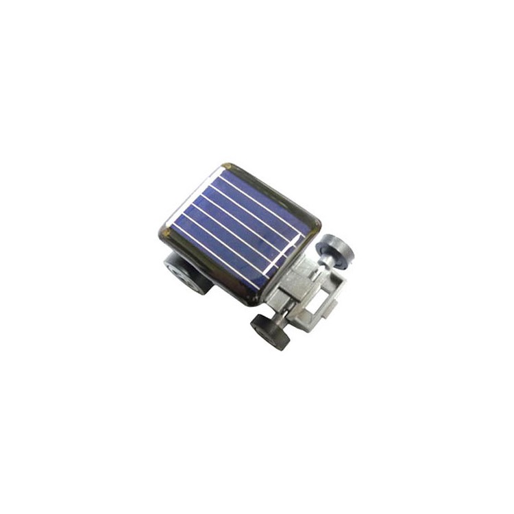 World's Smallest Robot Educational Solar Powered Mini Toy Car-2