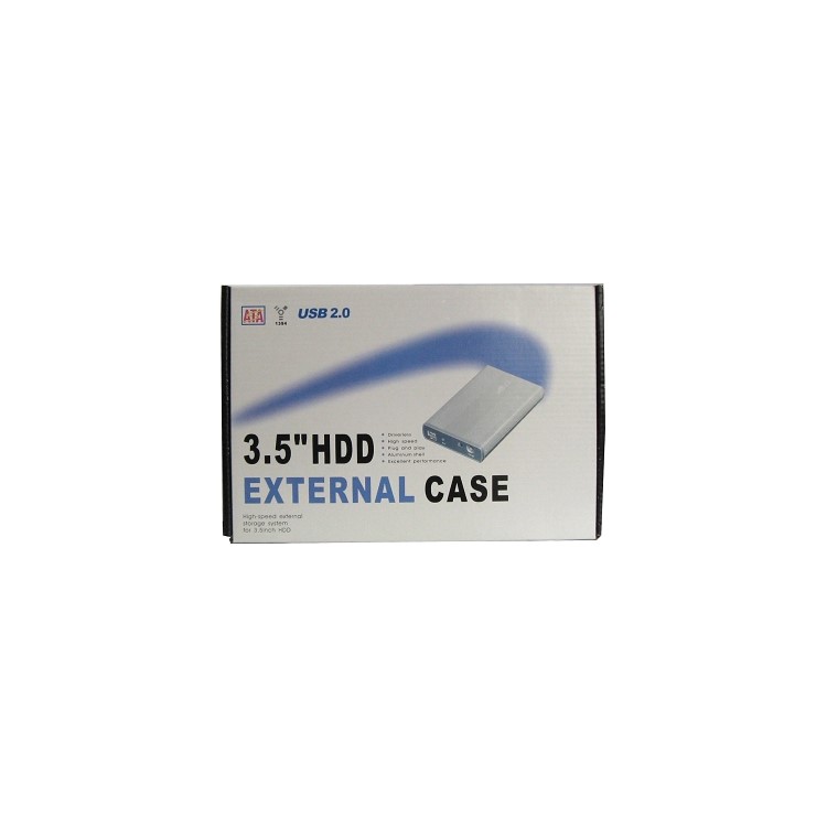 HDDC-301, 3.5" HDD External Case(SATA / IDE)-5