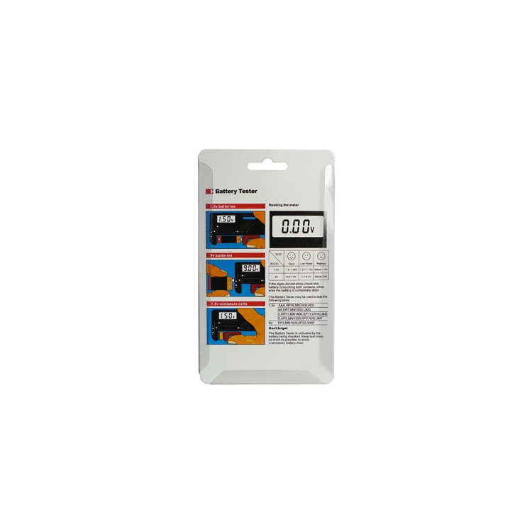 Universal AA AAA C D 9V Cell Battery Tester Checker-4
