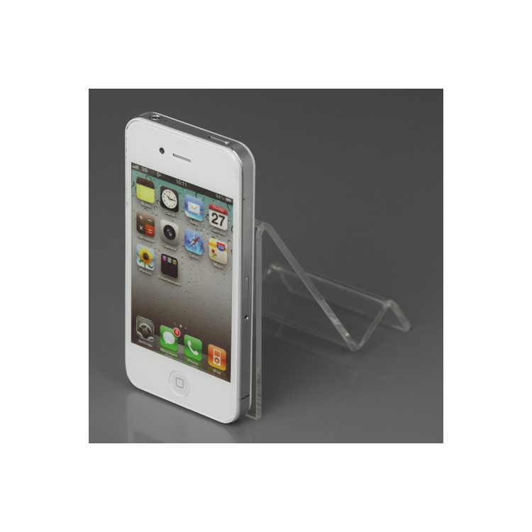 10PCS/Lot Plastic Display Stand Holder for iPhone HTC Samsung Smartphones etc-3