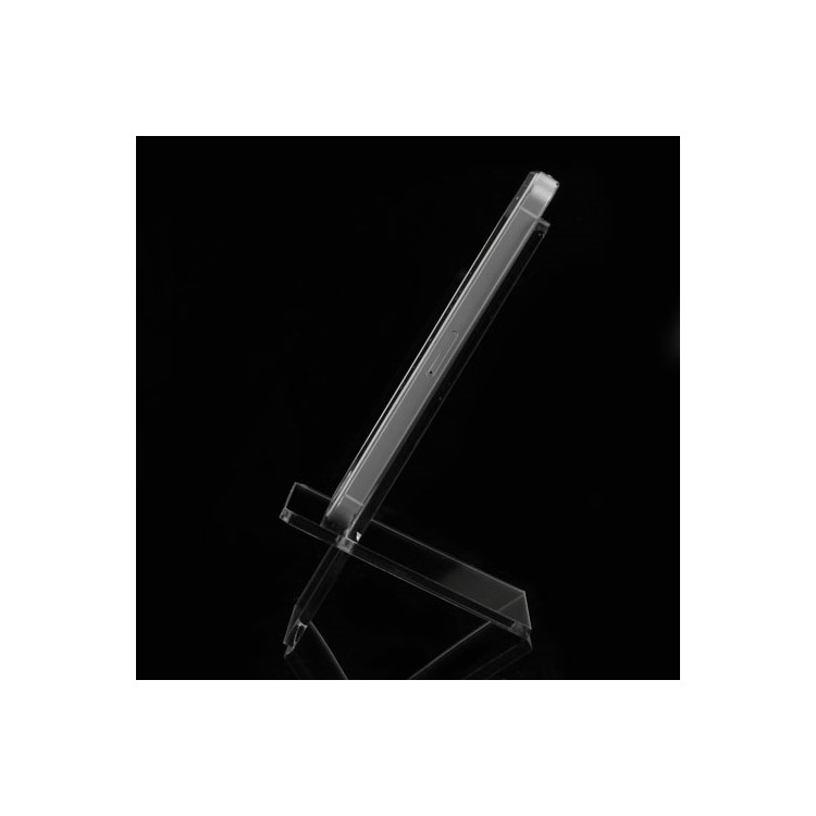Transparent Display Stand Holder Bracket for iPhone 5 Samsung i9300 Galaxy S3 HTC Windows Phone 8X MP3 MP4 etc-3