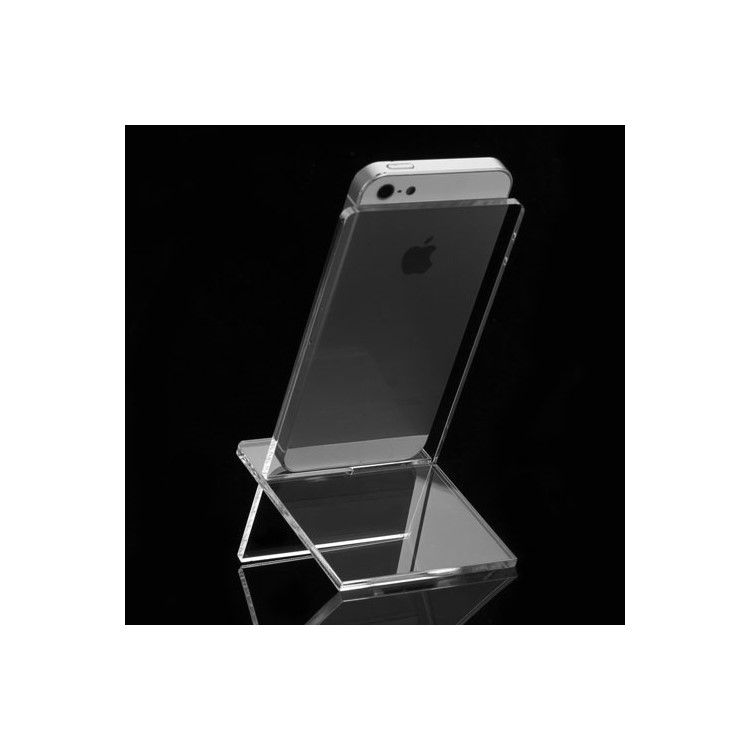 Transparent Display Stand Holder Bracket for iPhone 5 Samsung i9300 Galaxy S3 HTC Windows Phone 8X MP3 MP4 etc-4