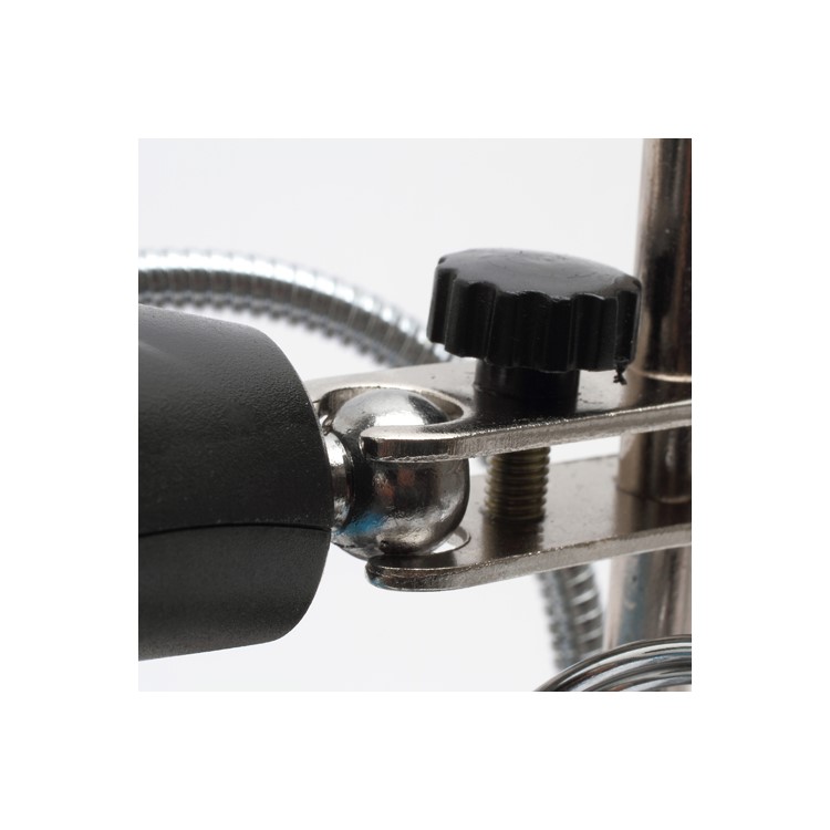 5 LED Illuminated Magnifier w/ Stand Auxiliary Tool for Electronics Welding Soldering-5