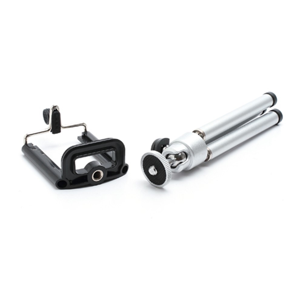 Universal Aluminum Tripod Stand Camera Holder for iPhone Samsung HTC Sony etc., Range: 5-8cm-2