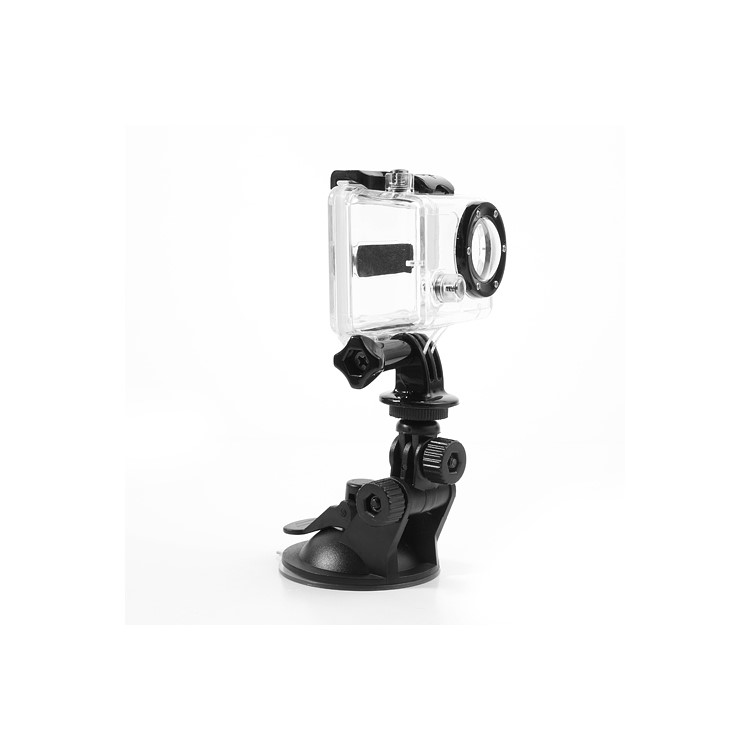 Rotary Car Vacuum Suction Holder with Tripod Mount for GoPro Hero 2 / Hero 3 F05189-4
