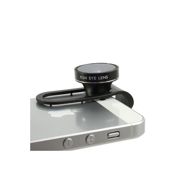 Skina CP-16 Clip-on 160 Degree Fish-eye Lens for iPhone iPad Samsung HTC Sony Etc-4
