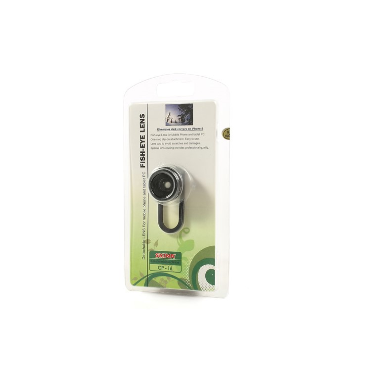 Skina CP-16 Clip-on 160 Degree Fish-eye Lens for iPhone iPad Samsung HTC Sony Etc-6