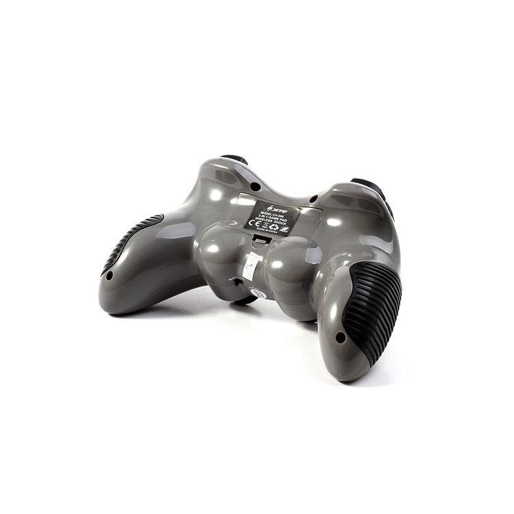 JITE CX-506 2.4G Wireless Dual Shock USB PC Controller Game Pad Joystick for Sony PS2 PS3 - Grey-4