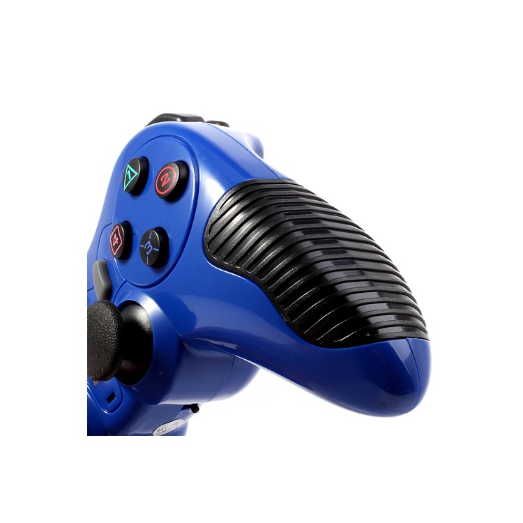 JITE CX-506 2.4G Wireless USB PC Controller Game Pad Joystick Dual Shock for Sony PS2 PS3 - Blue-6