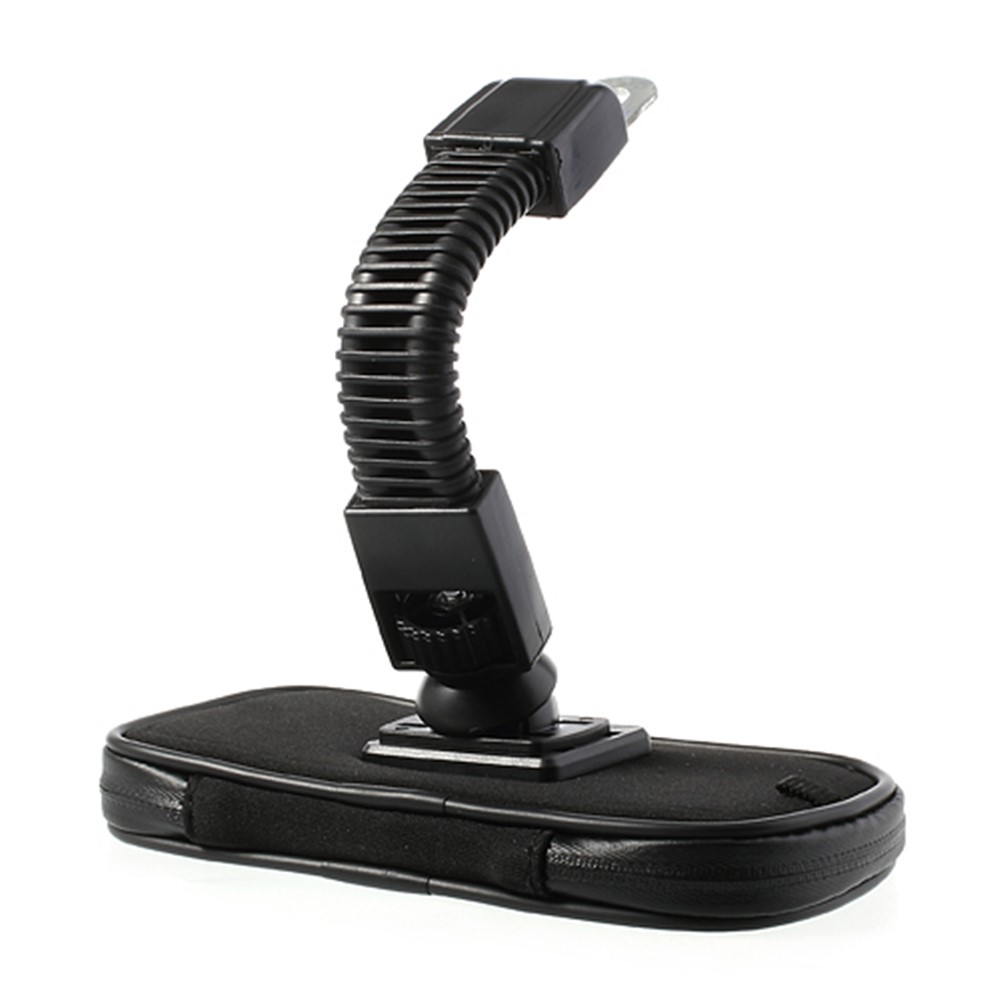 360 Degree Rotation Motorcycle Rearview Mirror Mount w/ Waterproof Phone Case, Size: 16.5 x 9cm-5