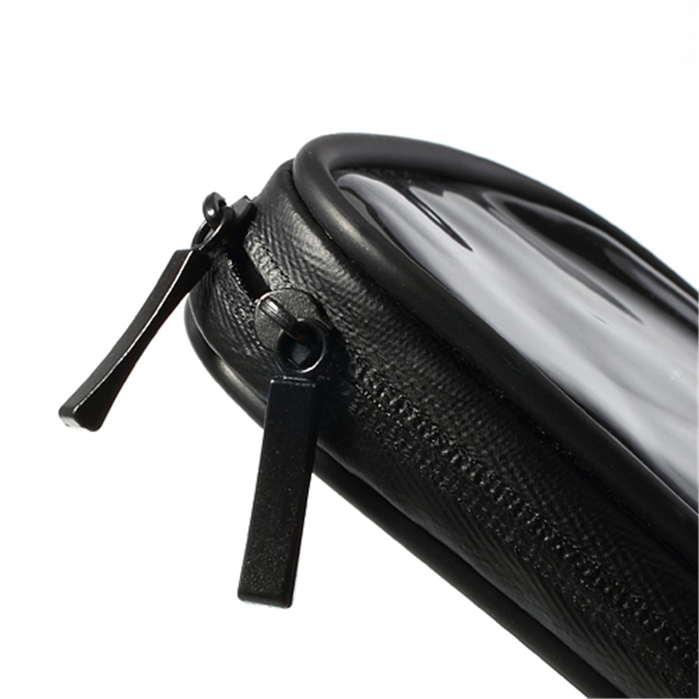 360 Degree Rotation Motorcycle Rearview Mirror Mount w/ Waterproof Phone Case, Size: 16.5 x 9cm-7