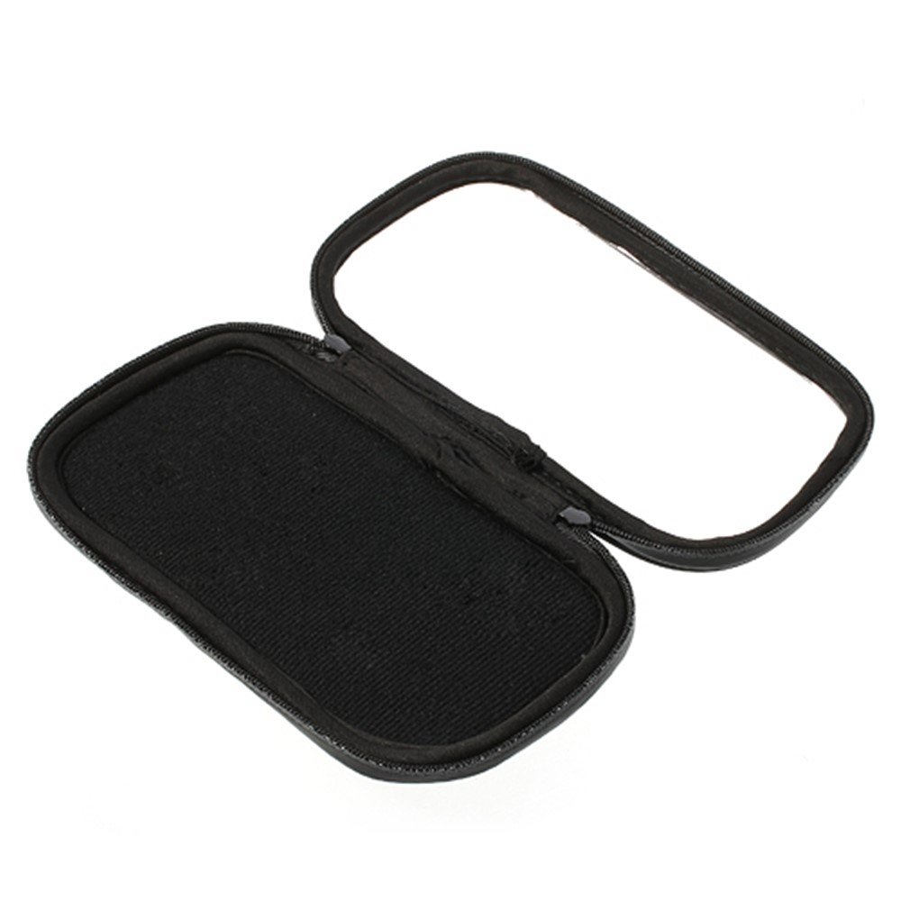 Rotation De 360 ​​degrés Rotation Moto De Rétroviseur De Miroir Avec Boîtier De Téléphone Imperméable, Taille: 16,5 X 9cm