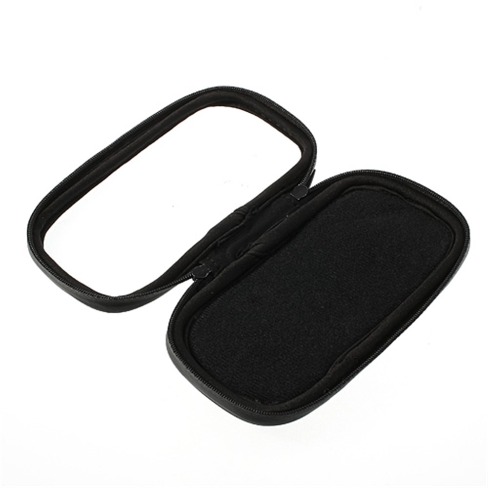 360 Degree Rotation Motorcycle Rearview Mirror Holder w/ Waterproof Phone Case, Size: 14.5 x 7.5cm-10