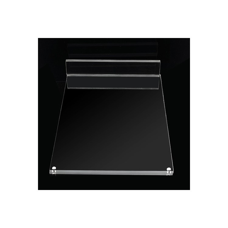 Clear Acrylic Magnetic Closure Card Menu Photo Vertical Display Holder Stand, Size: 21 x 31cm-5