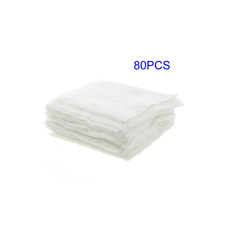 80Pcs/Lot Precision Instrument Wiping LCD Refurbishing Non Dust Cloth, Size: 9.5 x 9.5cm-1