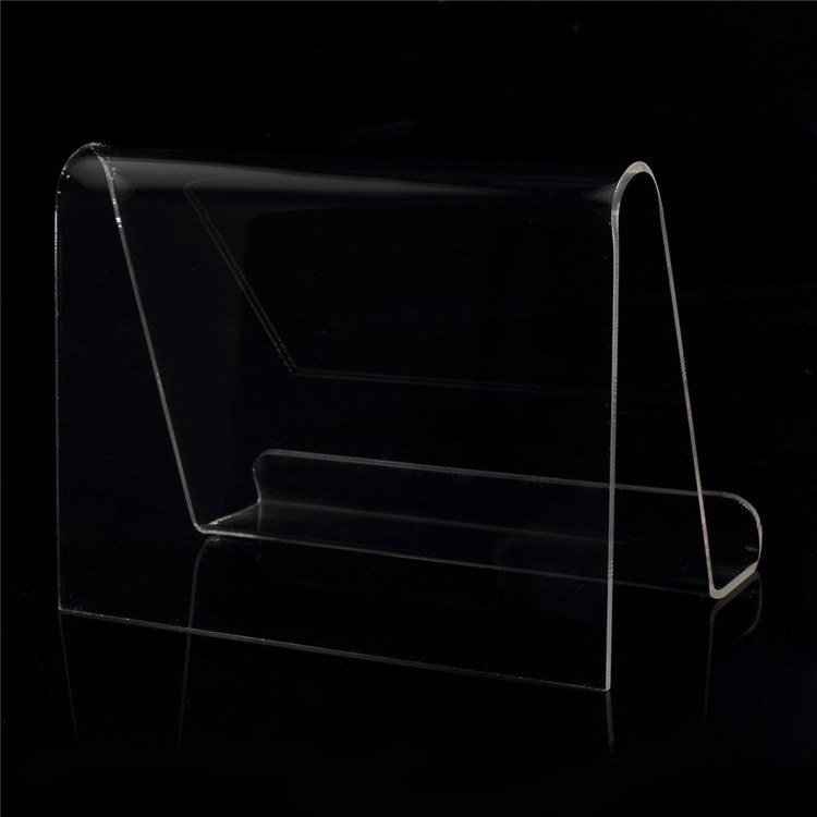 10PCS/Lot Single Tier Acrylic Display Stand for Mobile Phone & Digital Devices Etc, Size: 12 x 9cm-2