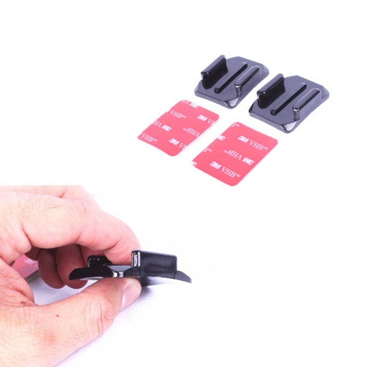 2Pcs Curved Surface VHB Sticky Mount for GoPro Hero 1 2 3 3+-5