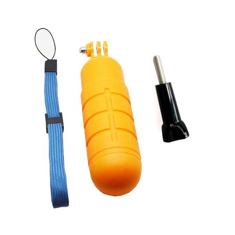 Floaty Bobber Anti-slip Hand Grip with Wrist Strap and Thumb Screw for Gopro Hero 3+/3/2/1-6