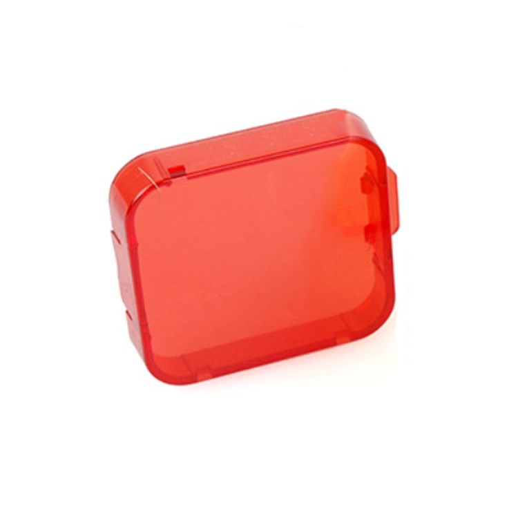 Red PC Under Sea Diving Protective Filter Cover for Gopro Hero 3+-2