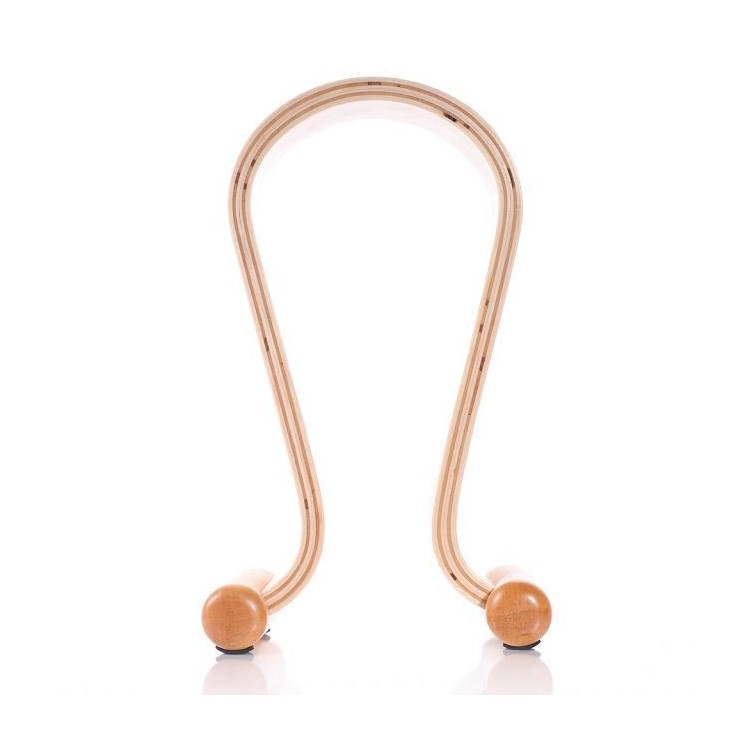 SAMDI Wooden Wood Headphone Display Stand Holder Hanger-3