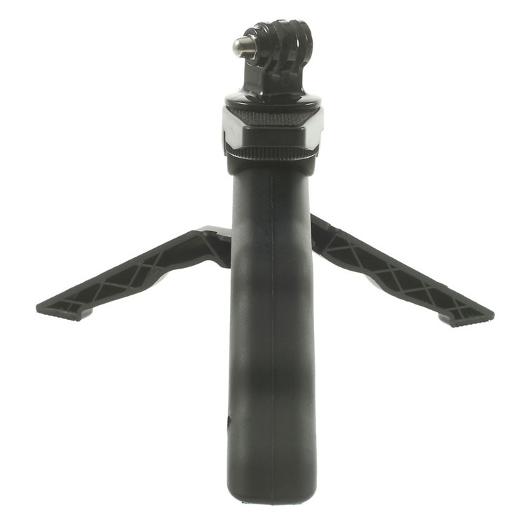 Black Foldable Pistol Style Grip Tripod w/ Mount Adapter for Gopro Hero 2 3 3+-3