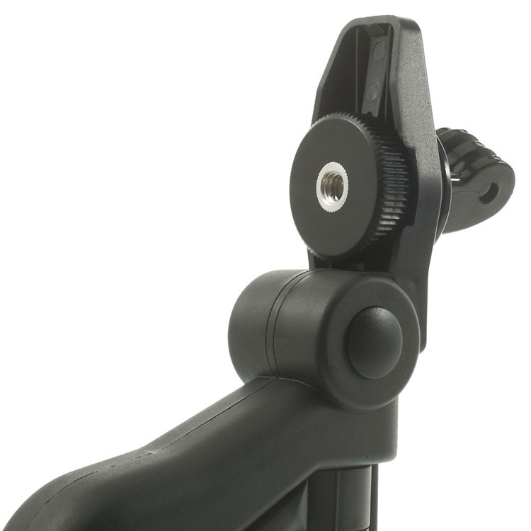 Black Foldable Pistol Style Grip Tripod w/ Mount Adapter for Gopro Hero 2 3 3+-7